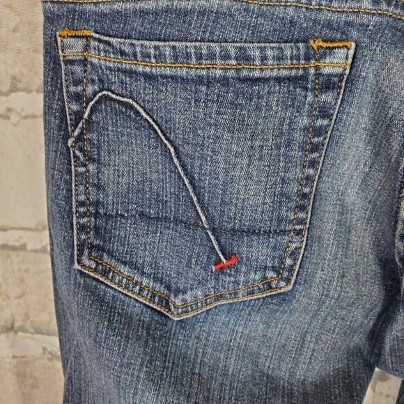 Guess Stretch Straight Leg  Jeans Size 24W Y2K - Picture 9 of 11